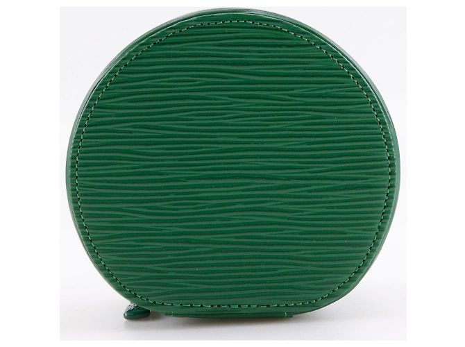 Louis Vuitton Ecrin Bijoux 12 en piel Epi Verde - vista 6