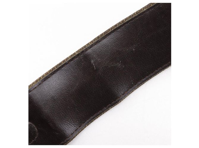 Fendi Zucca Nylon Canvas Gürtel Braun - Ansicht 14
