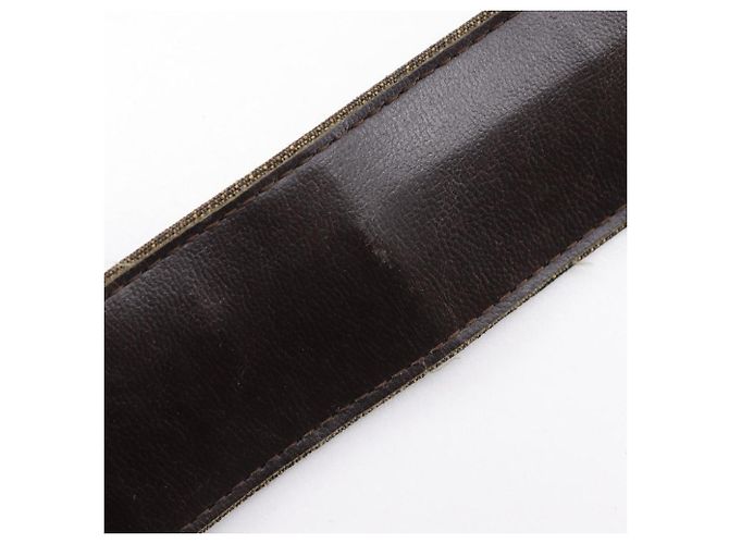 Fendi Zucca Nylon Canvas Gürtel Braun - Ansicht 15