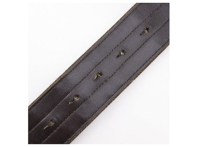 Fendi Zucca Nylon Canvas Gürtel Braun - Ansicht 7