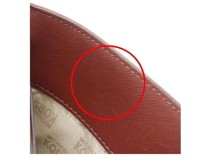 Michael Kors Ledertasche Tote Rot - Ansicht 16