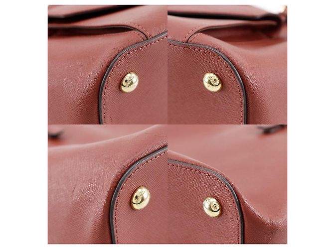 Michael Kors Ledertasche Tote Rot - Ansicht 4
