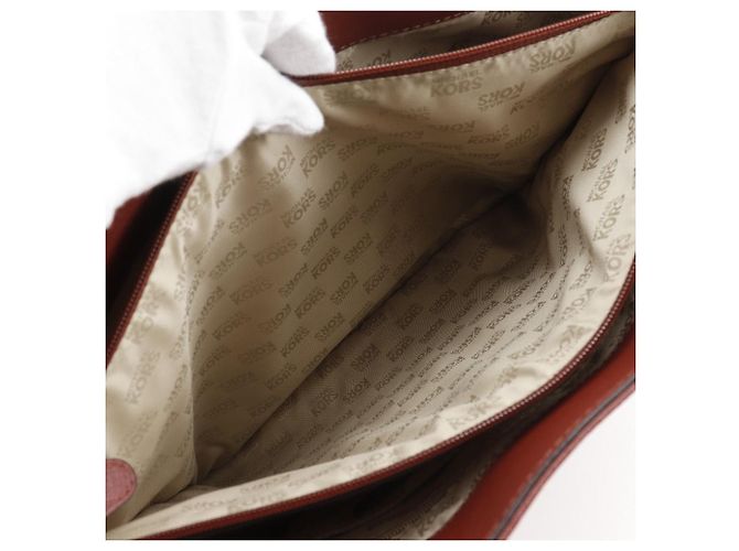 Michael Kors Ledertasche Tote Rot - Ansicht 8