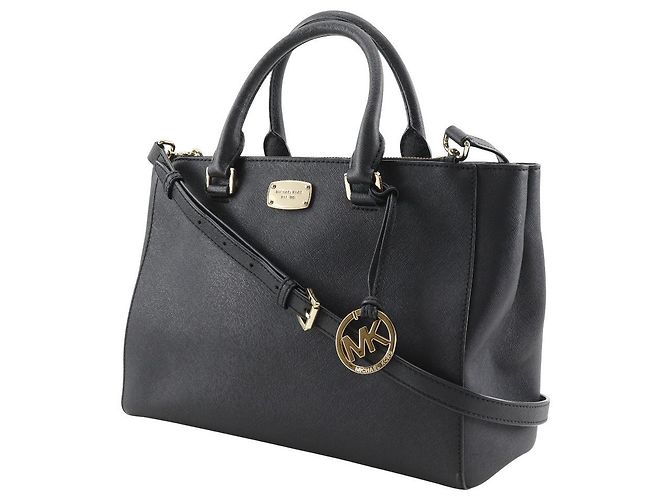 Borsa 2WAY SHOULDER in pelle Michael Kors 2way Bag Nero - vista 2