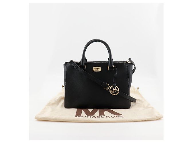Borsa 2WAY SHOULDER in pelle Michael Kors 2way Bag Nero - vista 20