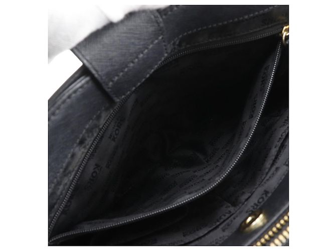 Borsa 2WAY SHOULDER in pelle Michael Kors 2way Bag Nero - vista 9