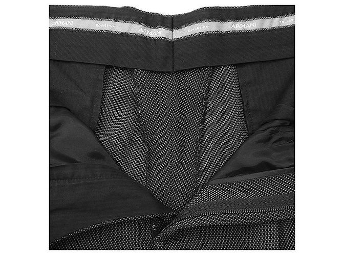 Traje de lana Armani Collezioni Negro - vista 12