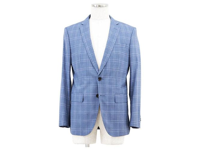 Autre Marque Conjunto de traje de lana Super130s Hugo Boss CARLO BARBERA Azul - vista 2