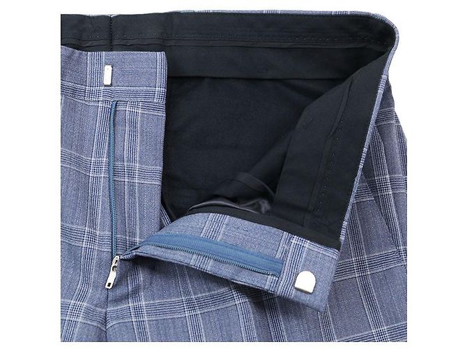 Autre Marque Conjunto de traje de lana Super130s Hugo Boss CARLO BARBERA Azul - vista 8