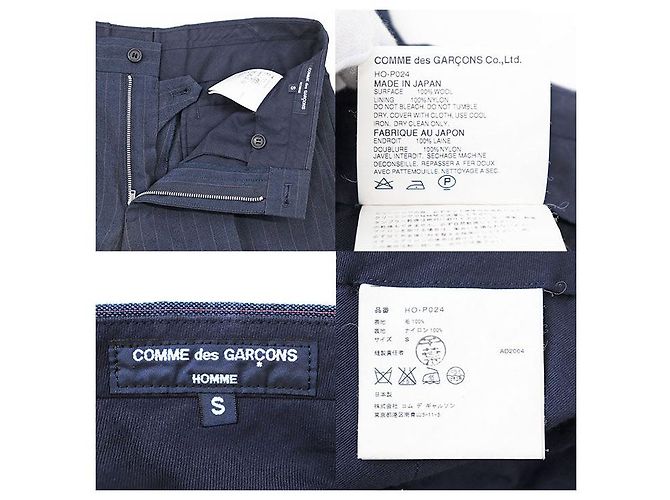 Autre Marque Conjunto de traje de lana COMME des GARCONS HOMME Azul - vista 10