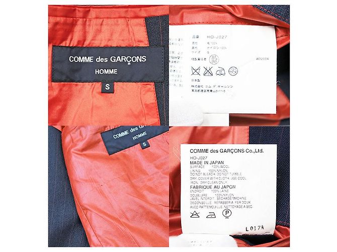 Autre Marque Conjunto de traje de lana COMME des GARCONS HOMME Azul - vista 7