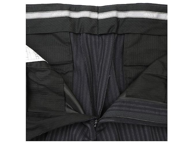 Conjunto de traje de lana Armani Collezioni Azul Azul marino - vista 11