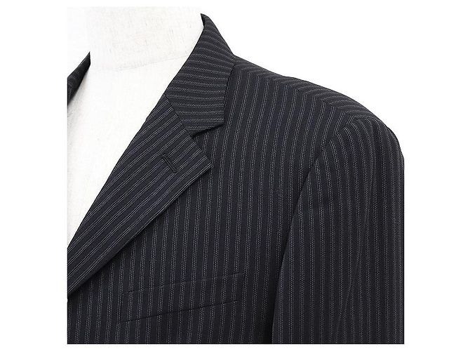 Conjunto de traje de lana Armani Collezioni Azul Azul marino - vista 13