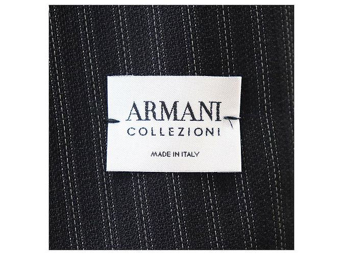 Conjunto de traje de lana Armani Collezioni Azul Azul marino - vista 15