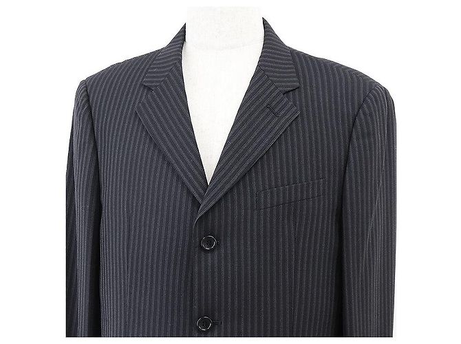 Conjunto de traje de lana Armani Collezioni Azul Azul marino - vista 3