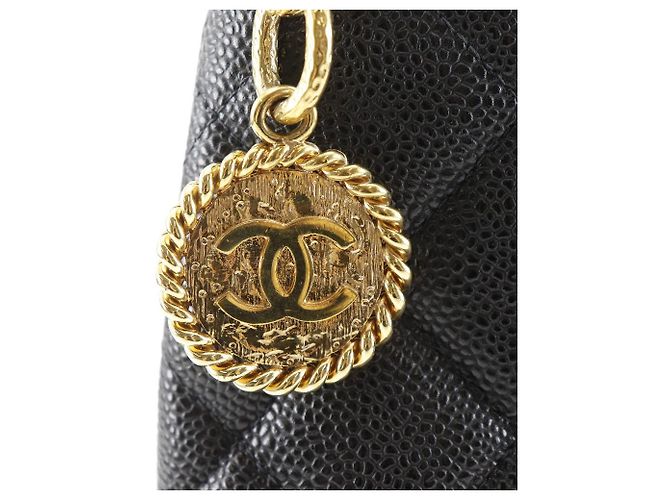 Borsa 2way Chanel Reissue Caviar Nero - vista 12