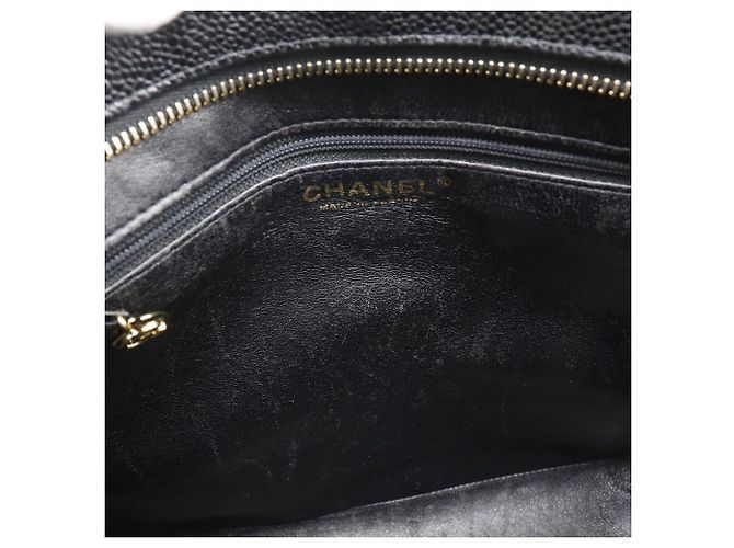 Borsa 2way Chanel Reissue Caviar Nero - vista 9