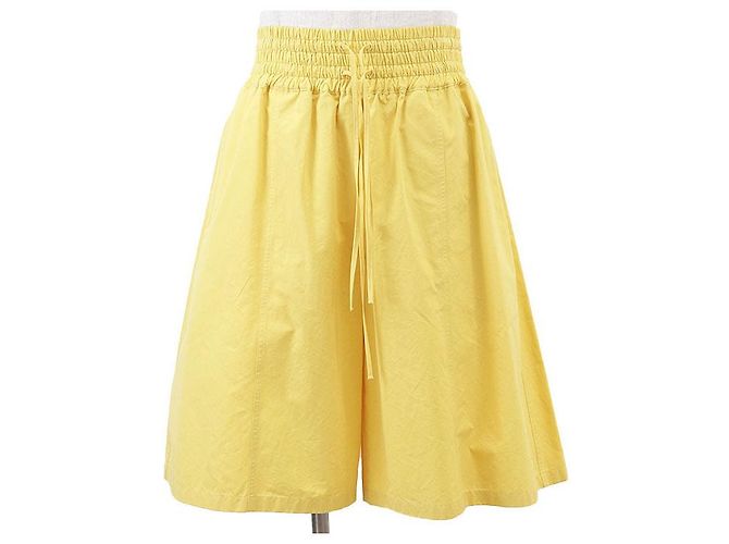 Shorts de algodón Jil Sander Amarillo - vista 2