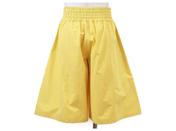 Shorts de algodón Jil Sander Amarillo - vista 7