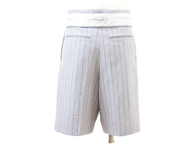 Dior Wollshorts Braun Grau - Ansicht 4