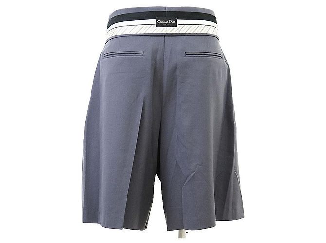 Shorts Dior 100% lã virgem Marrom - vista 10