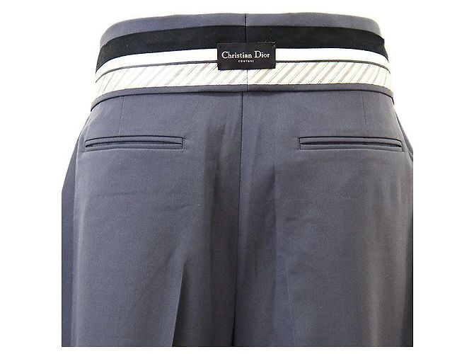 Shorts Dior 100% lã virgem Marrom - vista 11