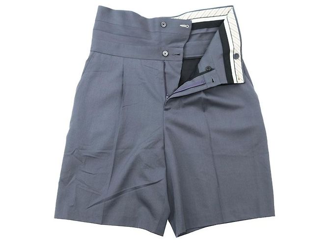 Shorts Dior 100% lã virgem Marrom - vista 17