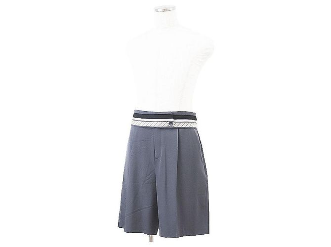 Shorts Dior 100% lã virgem Marrom - vista 3