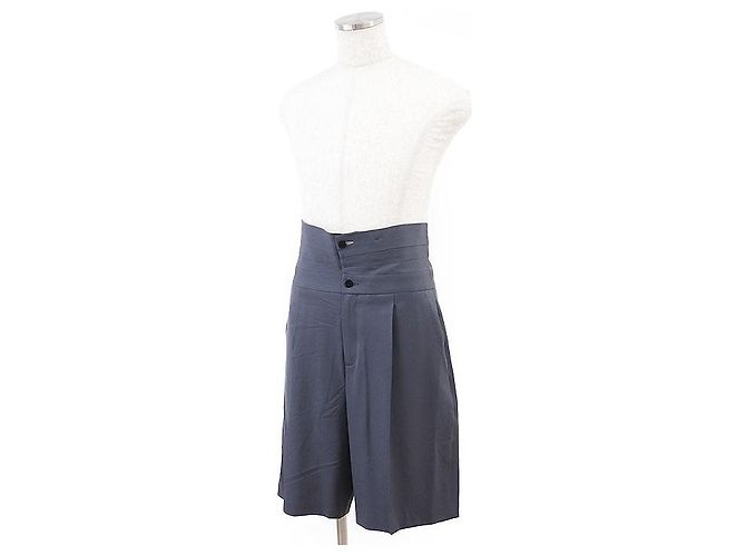 Shorts Dior 100% lã virgem Marrom - vista 4