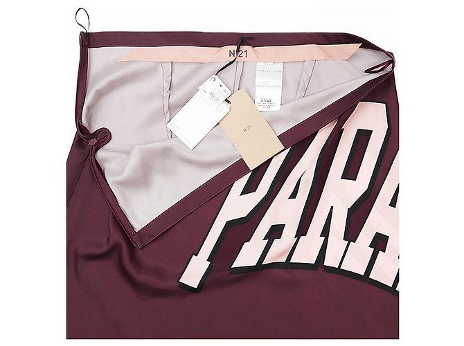 Autre Marque N21 PARADISE Polyester Rock Braun Bordeaux - Ansicht 6