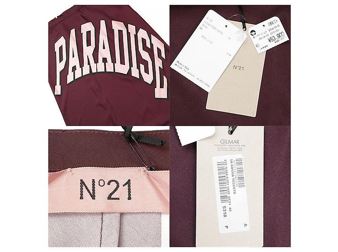 Autre Marque N21 PARADISE Polyester Rock Braun Bordeaux - Ansicht 9