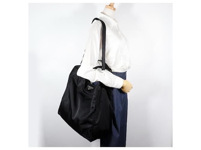 Tote Prada 2WAY Nylon 2-Way Tasche Schwarz - Ansicht 19