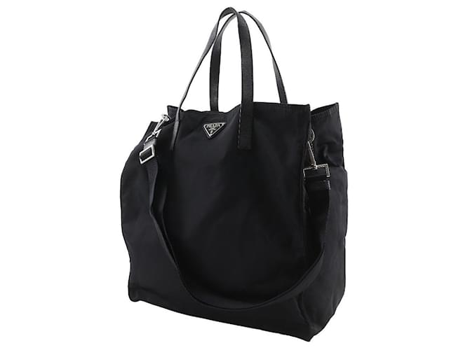 Tote Prada 2WAY Nylon 2-Way Tasche Schwarz - Ansicht 2