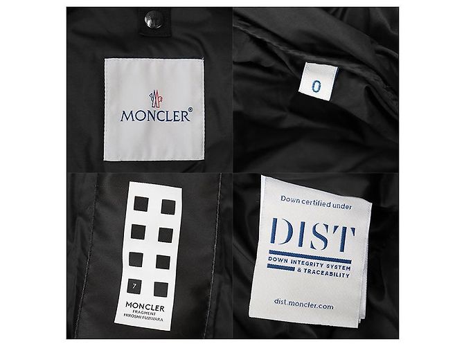 Chaqueta de plumón de nylon Moncler Genius FRAGMENT BLAIN Negro - Ansicht 9