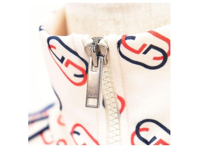Chaqueta Gucci GG Interlocking Monogram de poliéster y algodón Beige - vista 3