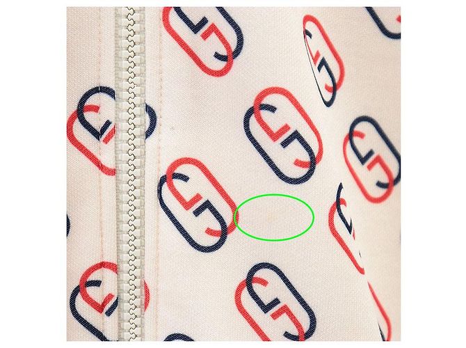 Chaqueta Gucci GG Interlocking Monogram de poliéster y algodón Beige - vista 4