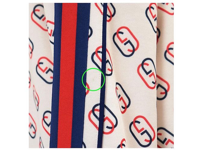 Chaqueta Gucci GG Interlocking Monogram de poliéster y algodón Beige - vista 6