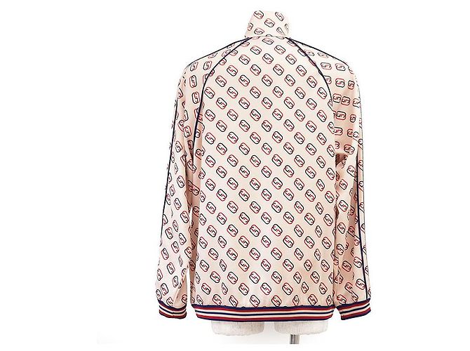 Chaqueta Gucci GG Interlocking Monogram de poliéster y algodón Beige - vista 7