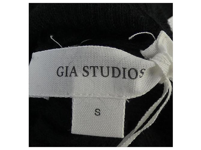 Autre Marque Canotta in maglia GIA STUDIOS Nero - vista 4