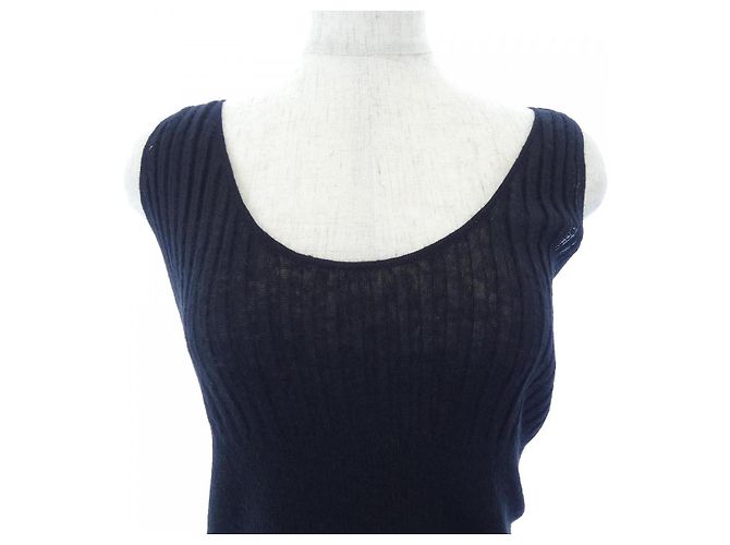 Autre Marque Canotta in maglia GIA STUDIOS Nero - vista 5