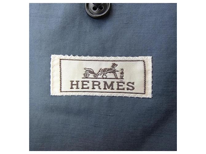 Hermès Giacca Hermes Marrone - vista 4