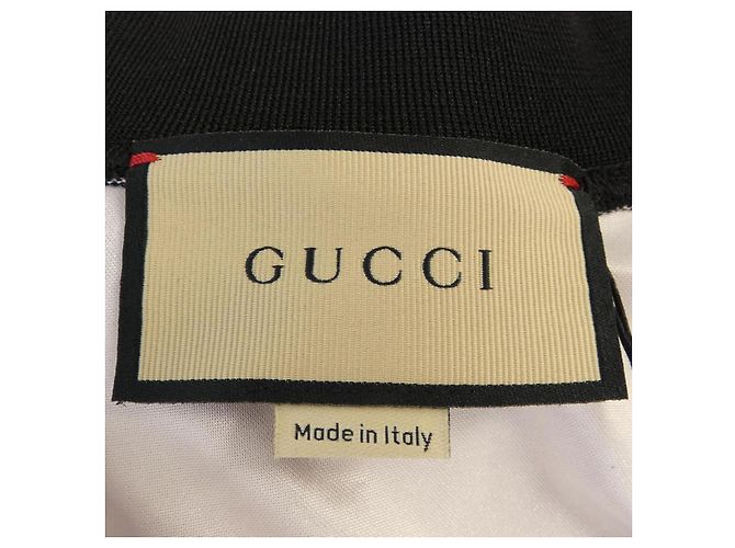 Top de tirantes de algodón Gucci Negro Rosa - vista 4