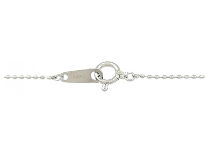 Autre Marque Collana di Diamanti PT900/PT850 Argento - vista 5