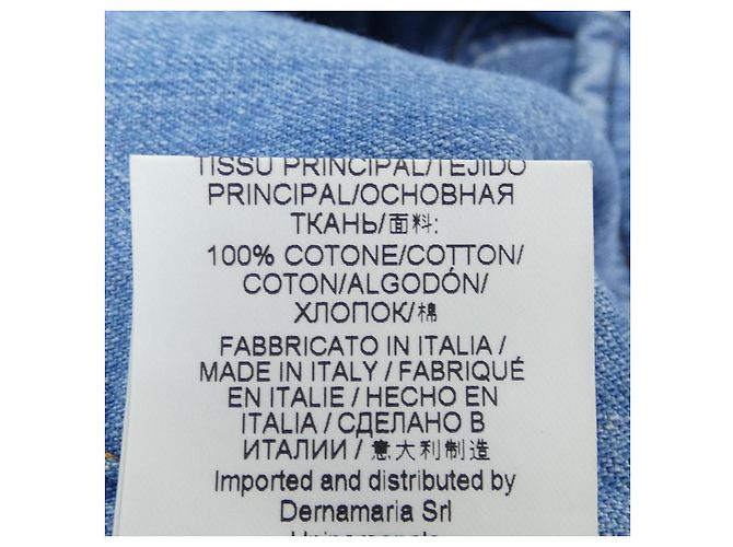 Autre Marque Chaqueta vaquera Ermanno Scervino Azul - vista 3