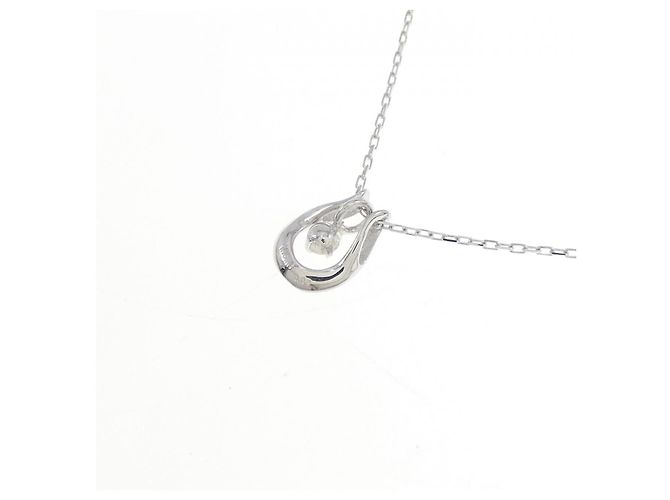 Autre Marque Collana in oro bianco 10K e diamanti Argento - vista 4