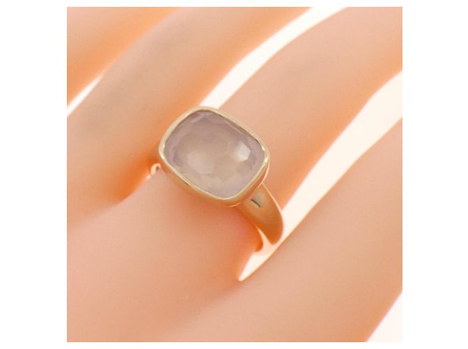 Autre Marque Vetta Ottava Rose Quartz Au750 Ring Pink - Ansicht 5