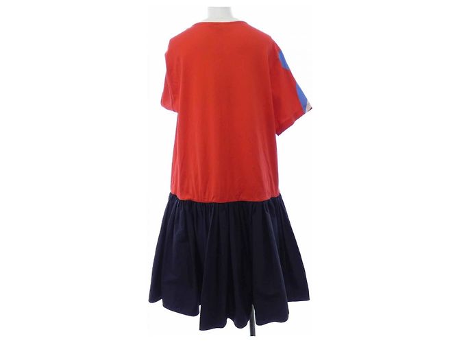 Louis Vuitton Kleid Rot Blau Marineblau - Ansicht 2