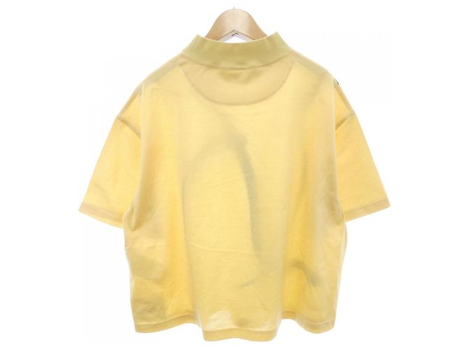 Hermès T-shirt Hermes in cotone Top 38 Giallo - vista 2