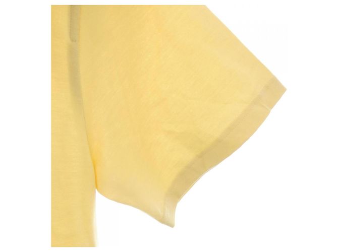 Hermès T-shirt Hermes in cotone Top 38 Giallo - vista 6