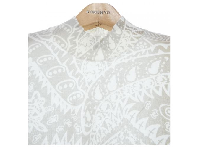 Hermès Hermes Wollstrick Beige - Ansicht 5